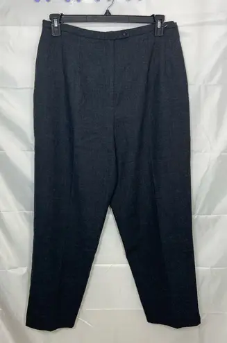 Harvé Benard NWOT Vintage Harve Benard women’s dark gray 100% wool trousers pants size 16