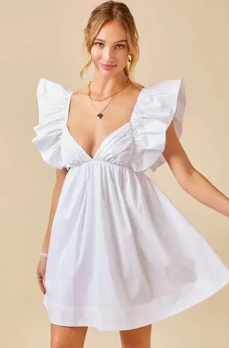 Sky to Moon White Dress