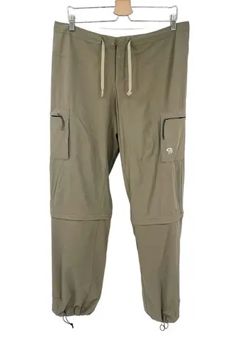 Mountain Hardwear  Womens Outdoor Hiking Gorpcore Convertible Pants Size 12