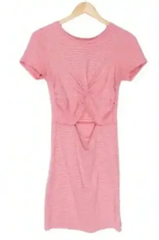 Abercrombie and Fitch red striped dress Size M