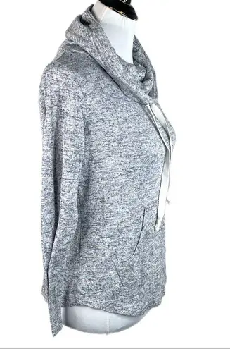 Ultra Flirt Cowl Neck Sweater Blue Gray Size Small