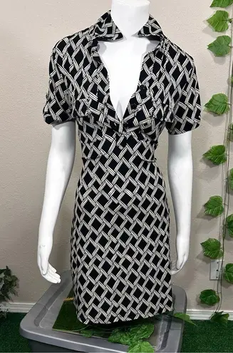 Enfocus Studio En Focus Henley Plunge Classic Vintage Dress