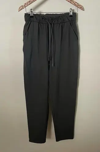 Lululemon  Keep Moving Graphite Grey 7/8 High-Rise Work Trouser Pants