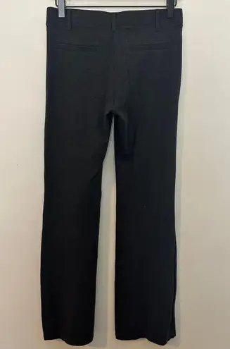 Betabrand - Dress Pant Yoga Pants Straight Leg Classic Charcoal Business Career