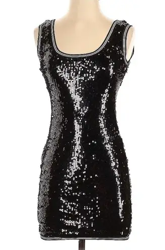 superdown NWT Revolve x  Draya Michelle Black Sequin Sport Dress