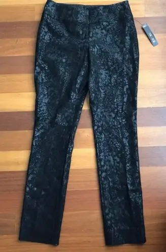 Nic+Zoe NWT Metallic Skinny Pant