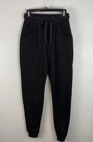 Zyia  Active Womens Jogger Pants M Medium Black Drawstring Pockets