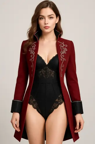 Unisex Steamcoat Black