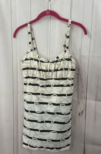 kim rogers Women’s Medium Curvy Swim Tankini Top Beach Pool Ocean