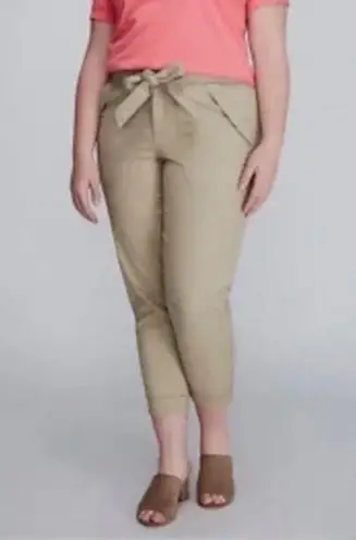 Lane Bryant  Pedal Khakis Capris Pants Size 14 NEW with Tag