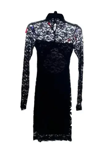 Moda International Women's Black Lace Dress, Size XS