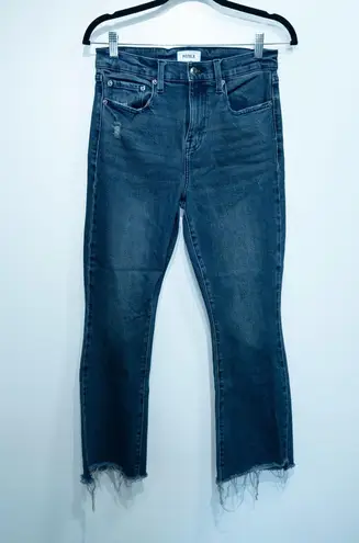 Pistola Blue Lennon Raw Hemline Cropped Jeans Size 28