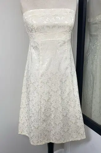 Couture strapless empire waist A