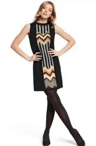 Missoni NEW for Target 20th Anniversary Black Chevron Zig Zag Dress M Medium