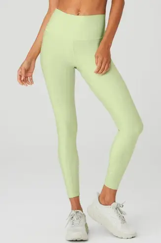 Alo Yoga Alo 7/8 High-Waist Airlift Leggings Iced Green Tea Hi-Rise Waisted Tights Skinny