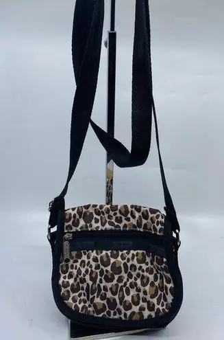 LeSportsac Leopard Fabric Long Strap Wristlet