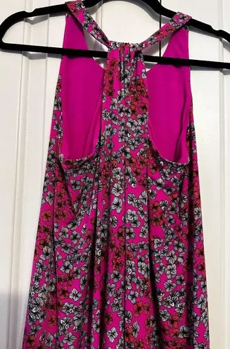 CeCe hot pink sleeveless dress S