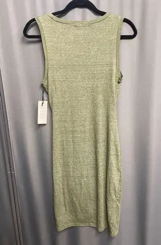 Treasure & Bond Shift Dress Womens Small Green Sleeveless Boat Neck Hipster B47
