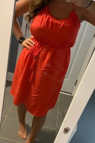 JustFab Coral Summer Dress