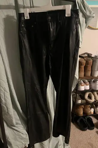 American Eagle Leather Flair Pants