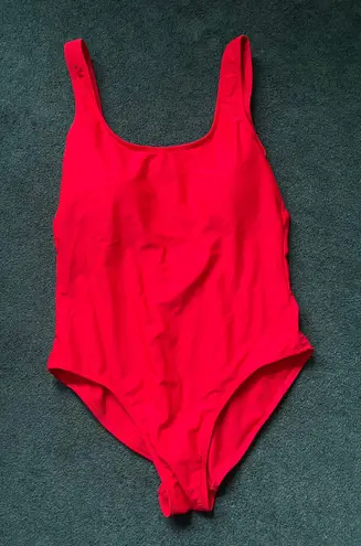 No Boundaries Red One Piece Swimsuit