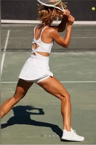 FP Movement by Free People One More Serve Tennis Dress Size Large White