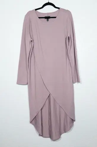 G By Giuliana Black Label Purple Tulip Skirt Sweater Dress Size XL