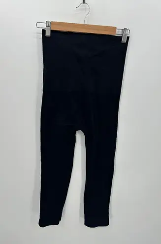 Mother Tucker Postpartum Compression Leggings Women Small Black Maternity Ankle Size undefined
