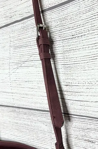 Rosetti Mauve Pink Faux Leather Crossbody Bag