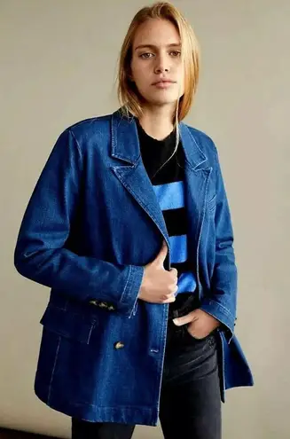 Anthropologie Pilcro Denim Blazer