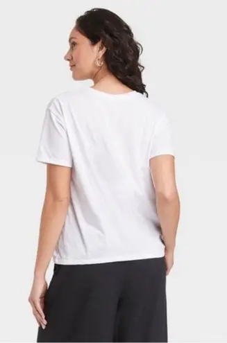 Jerry Leigh NWT White Frida Kahlo Floral Portrait Tee T-Shirt Top New Small Socialism Artist - Image 2