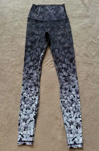 Lululemon  Align‎ High Rise Pant Nulu Nightfall Blossom Multi Ombre Size 2