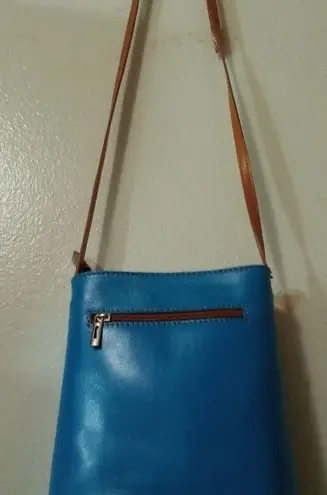 Vera Pelle crossbody leather bag