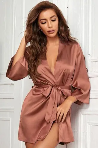 Satin Robe