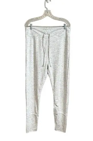 A New Day NEW  Lounge Joggers High Waist Ankle Slits Light Heathered Gray Size XL