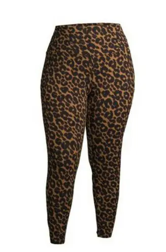 Terra & Sky  Women’s Leopard Pattern Leggings  2X