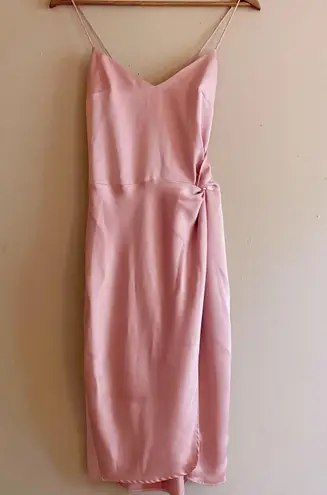 NBD Pink Georgia Blush Mini Dress