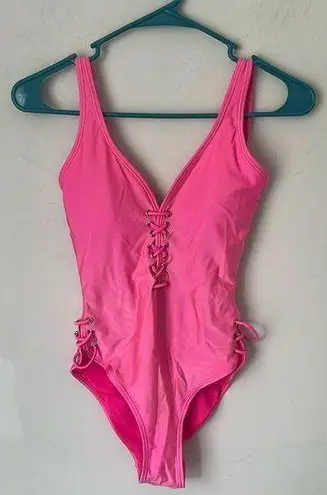 Tinibikini Hot Pink Women’s One piece swimsuit Size XS 🔷