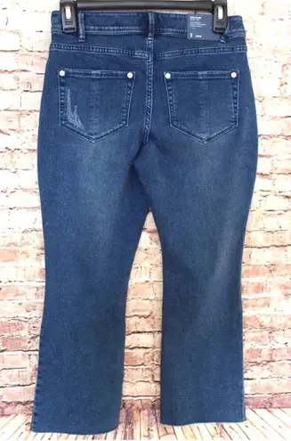 J.Jill  | Kick Flare Waverly Wash Cropped Jeans 