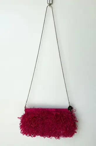 Kate Spade Straw Raffia Clutch Handbag