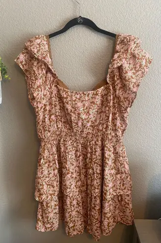 American Eagle NWT  Floral Tiered Dress