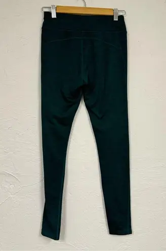 Title Nine Forest Green High Rise Leggings Women XS Yoga Pants Athletic Gorpcore