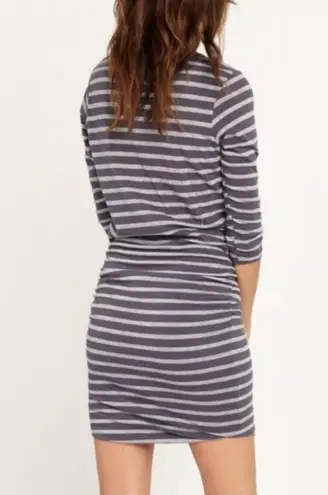 Sundry Striped Henley Dress