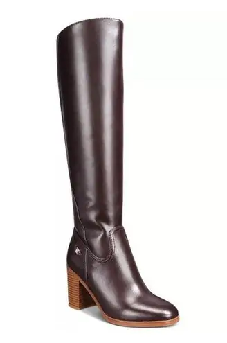 Giani Bernini Odettee Memory Foam Block Heel Knee High Riding Boots, Size 5 NWT