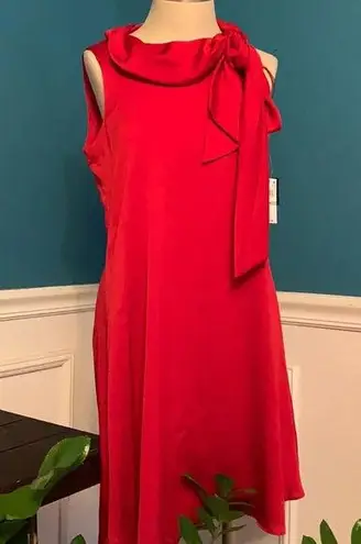 NWT! Women’s Signature by Robbie Bee sleeveless red dress 8P