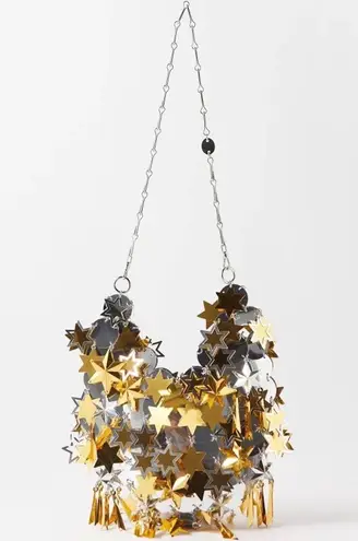 Paco Rabanne Rabanne Sparkle Stars-Embellished Hobo Bag