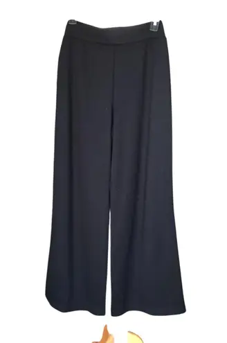L'Agence Darcelle High Rise Pull On Black Wide Leg Pants Women's Size Small