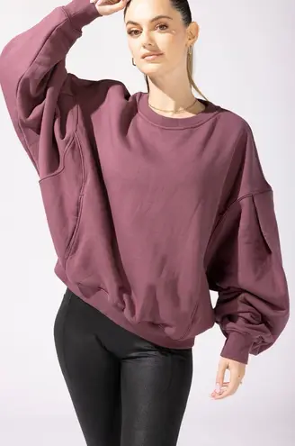 Popflex Brunch Sweater Merlot XXS/XS Purple