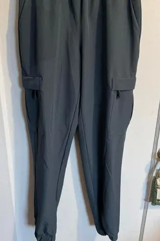 Mondetta Women's Charcoal Gray Cargo Jogger Pants XS TP