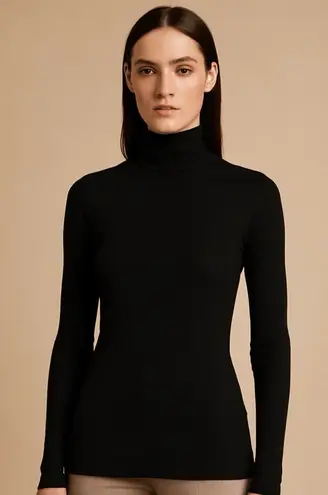 Mossimo Supply Co. Black Ribbed Top Turtleneck Size XS. NWT